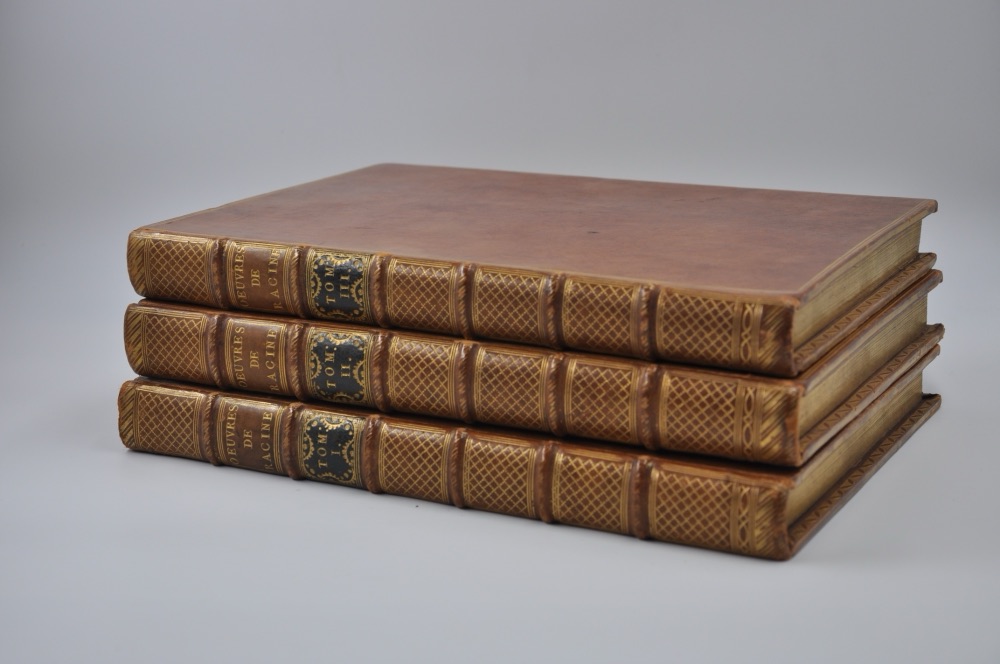 Œuvres de Racine — reliure plein veau XVIIIe siècle — LAM Rare Books